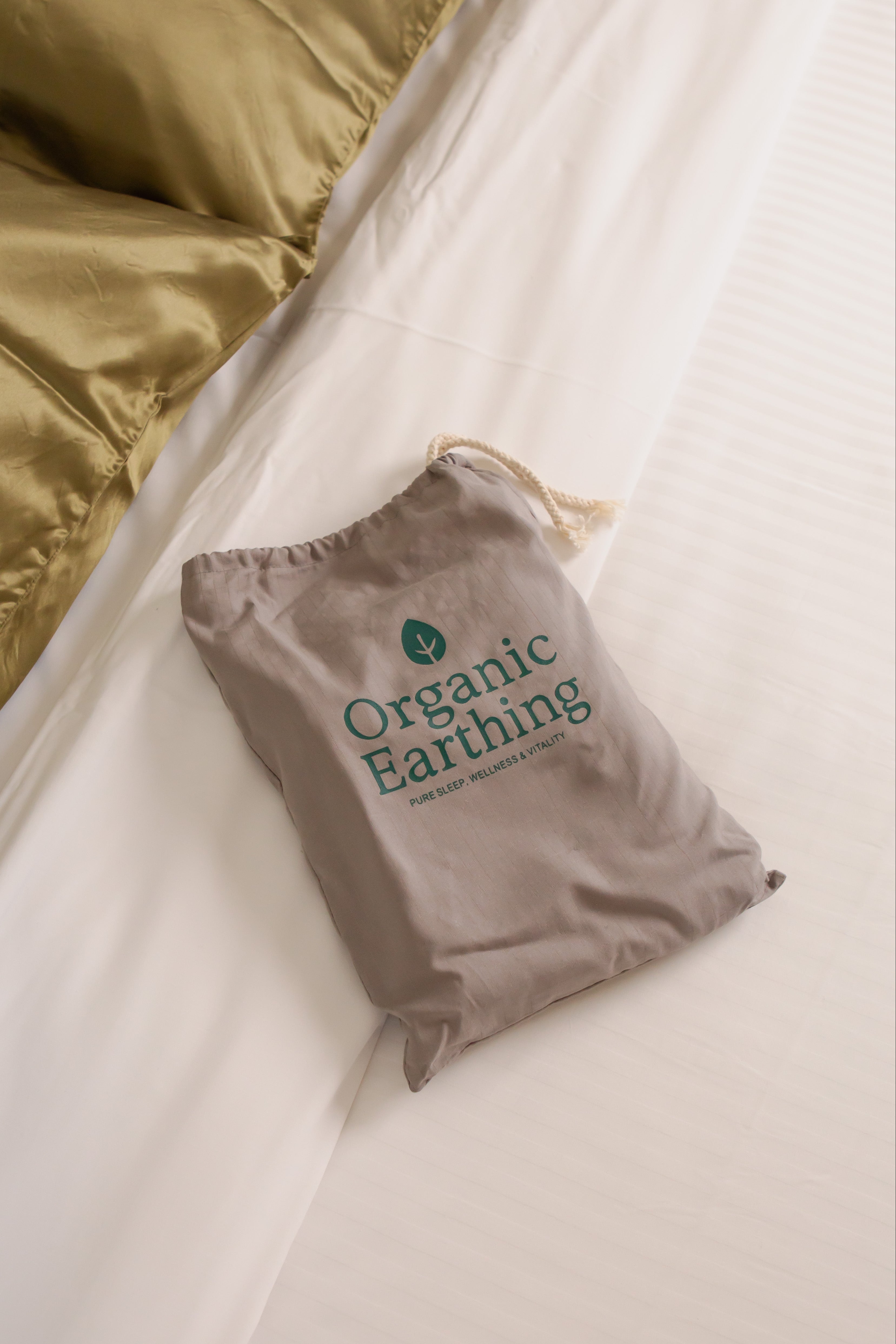 Grounding Sheet Fitted (Organic Bamboo) - Supports Deeper Sleep & Relaxation