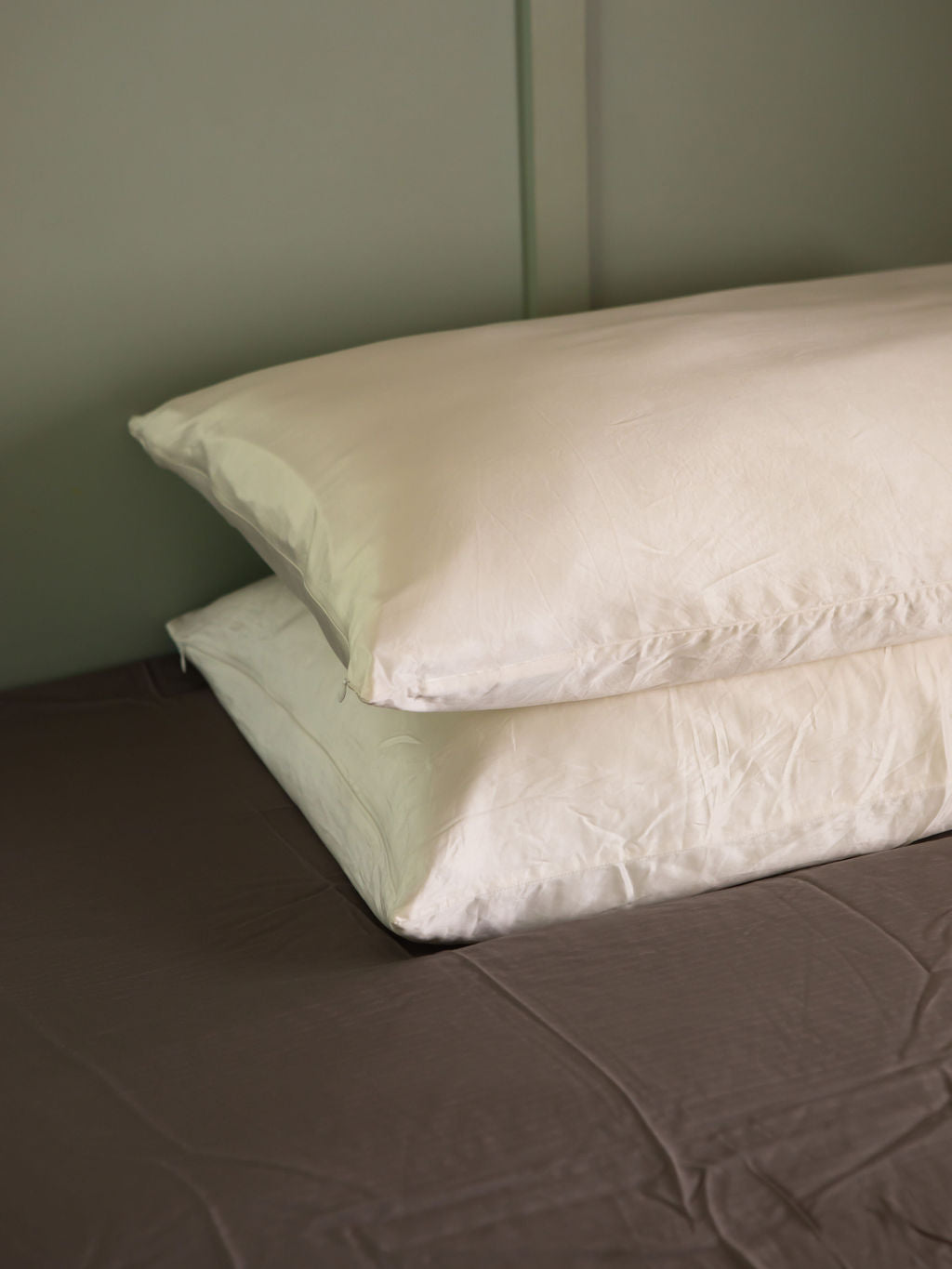 Certified Organic 22MM Mulberry Silk Pillowcase in Natural White