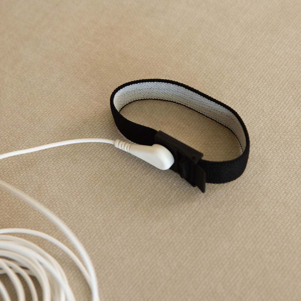 Grounding Wristband | Earthing Bracelet | Copper Backed | EMF Support grounding product for sleep, stress relief and recovery | Organic Earthing