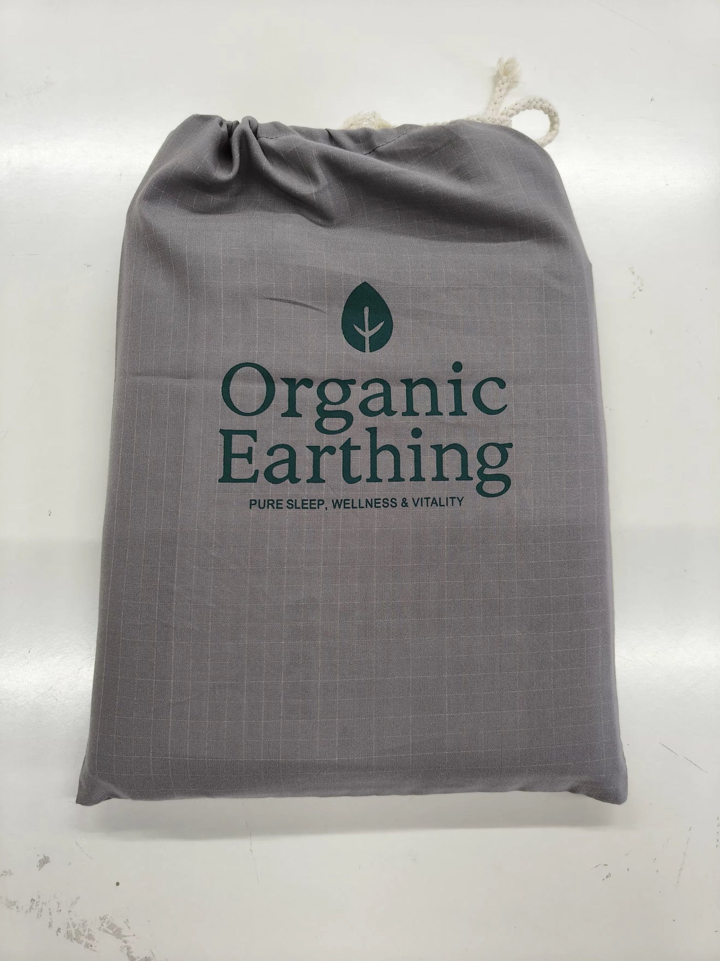 Certified Organic Bamboo Flat Grounding Sheet in Grey