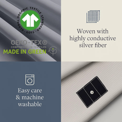 Grounding Sheet Fitted (Organic Bamboo) - Supports Deeper Sleep & Relaxation