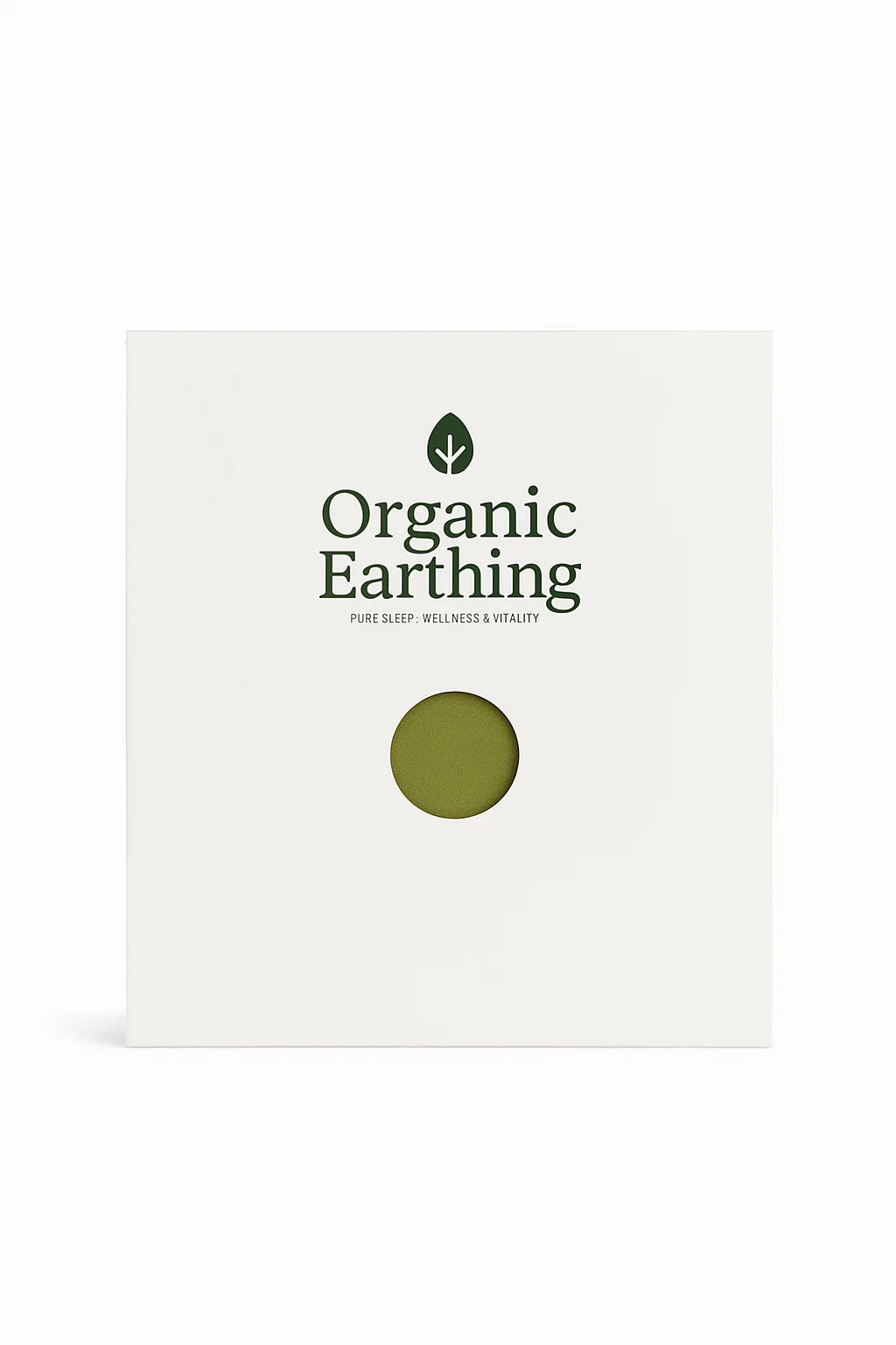 Certified Organic 22MM Mulberry Silk Pillowcase in Olive Green