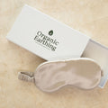 Organic Silk Pillowcase Duo + Eye Mask Bundle | 2 Silk Pillowcases & Silk Eye Mask grounding product for sleep, stress relief and recovery | Organic Earthing