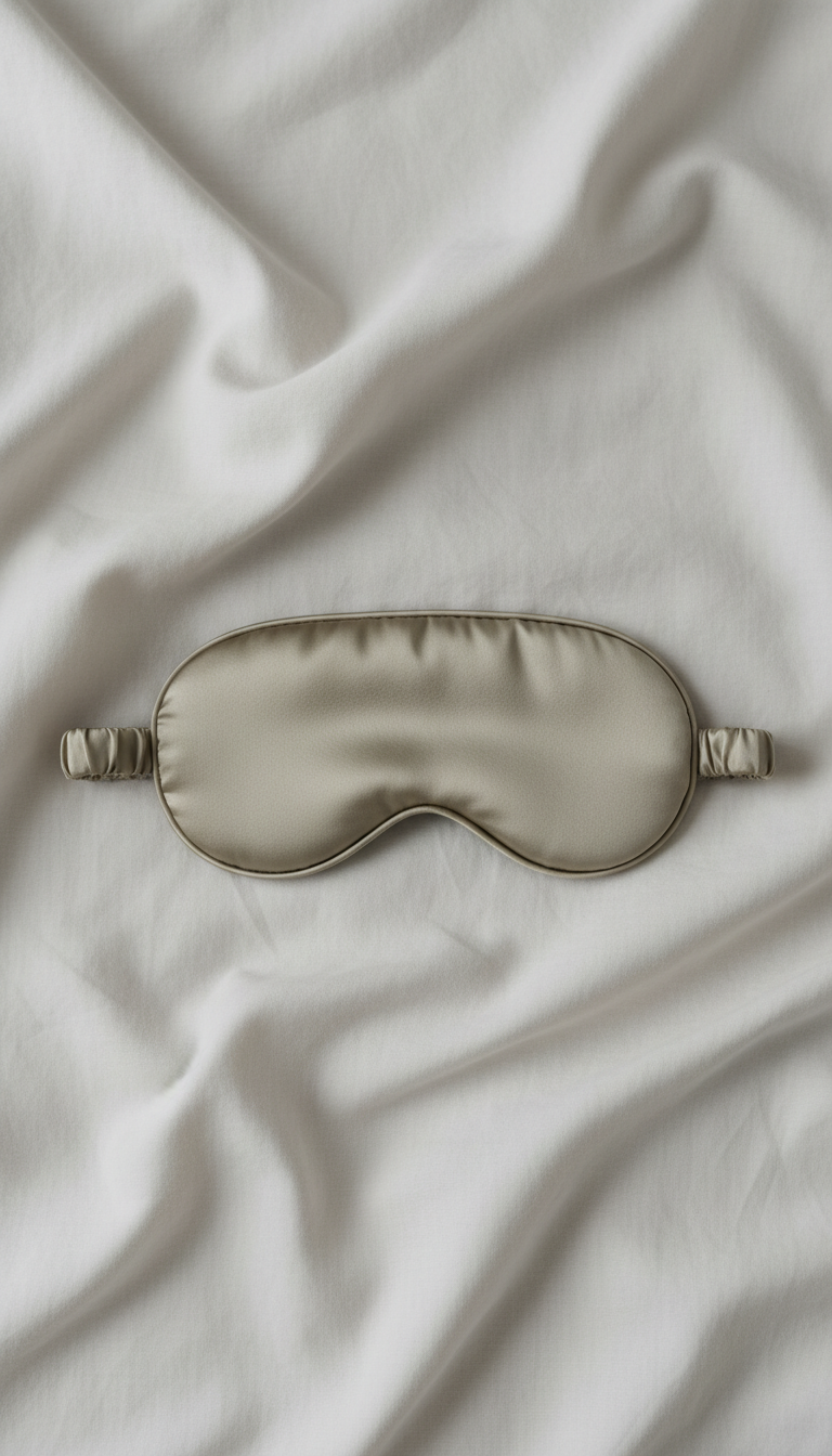 Silk Sleep Eye Mask with Light Blocking