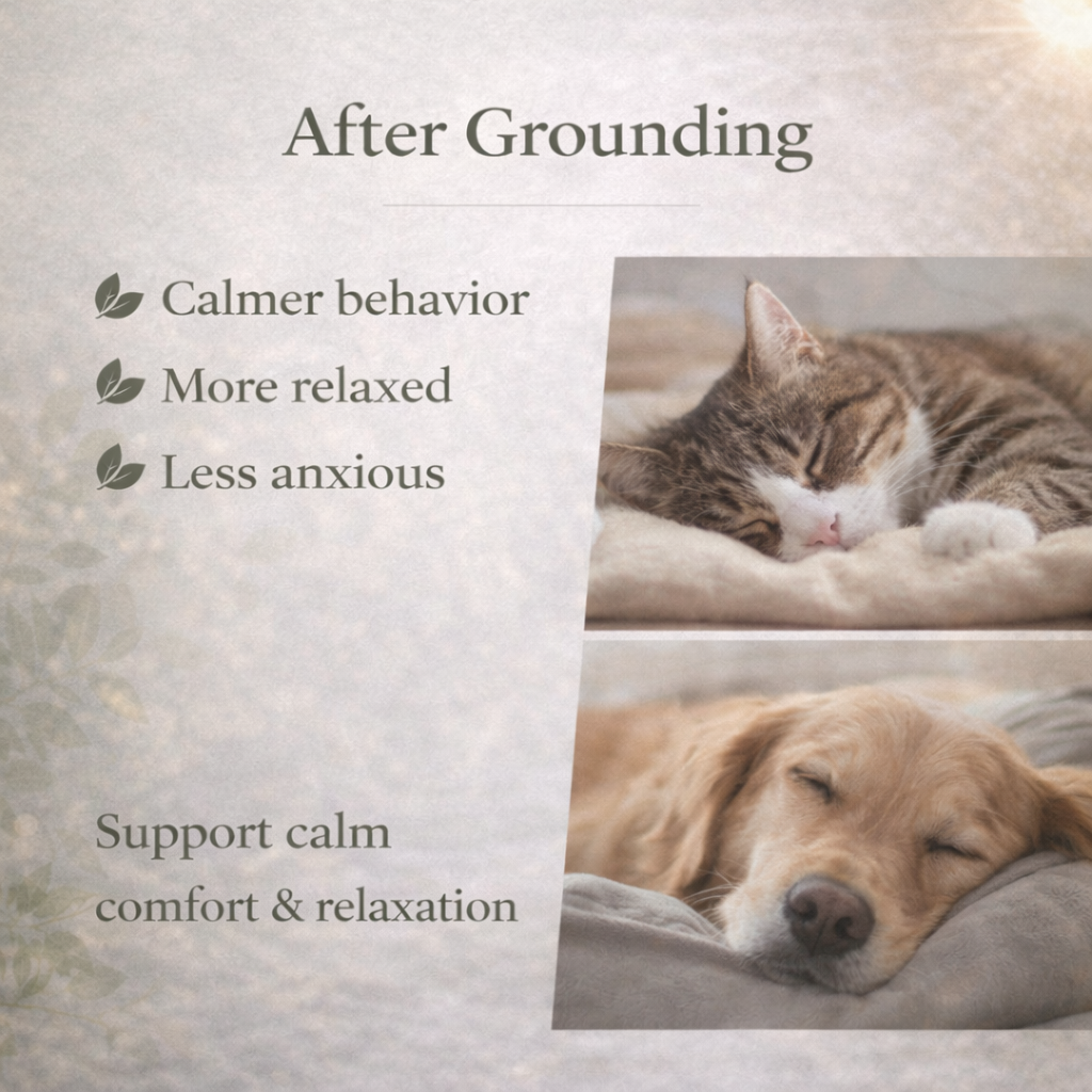 Pet Grounding Mat - Help Your Pet Relax & Sleep Better grounding product for sleep, stress relief and recovery | Organic Earthing